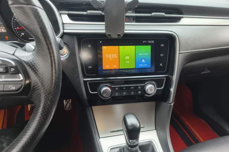 Used MG 6 2017 20T Automatic Luxury Smart Connect Version China V Standard Audio And AC Panel