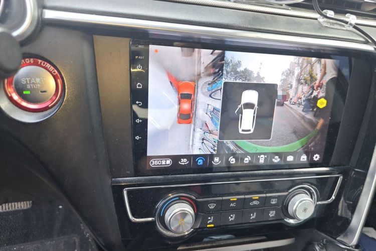 Used MG 6 2017 20T Automatic Elite Smart Connect Version China V Standard Audio And AC Panel