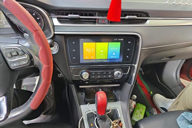 Used MG 6 2017 20T Automatic Luxury Smart Connect Version China V Standard Audio And AC Panel