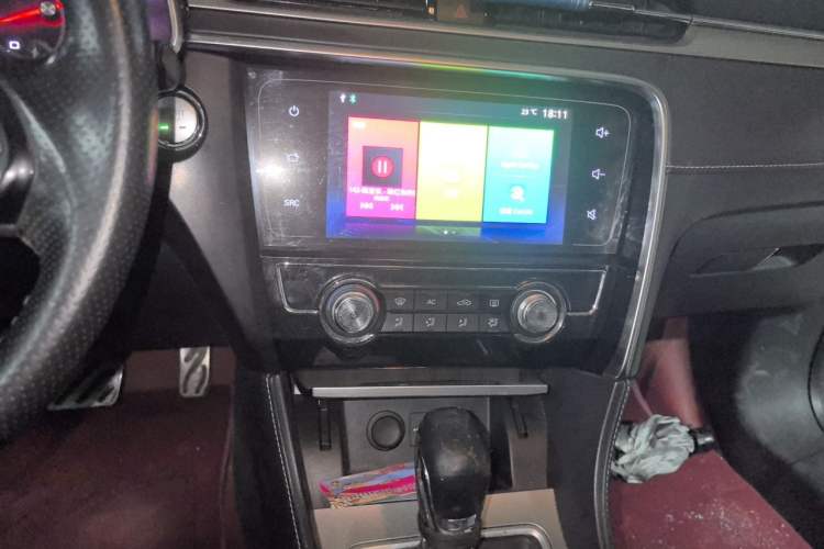 Used MG 6 2017 20T Automatic Luxury Smart Connect Version China V Standard Audio And AC Panel