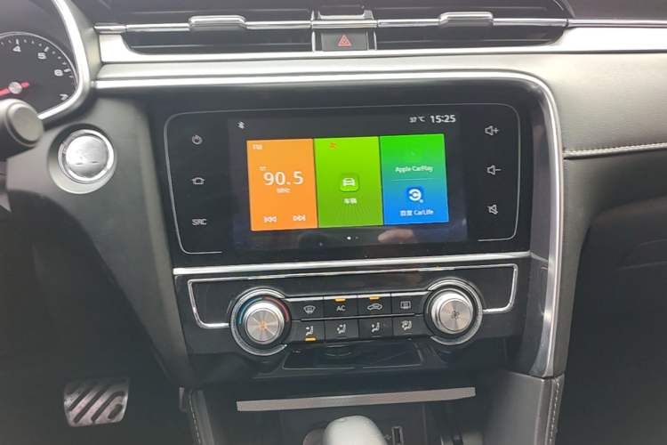 Used MG 6 2017 20T Automatic Luxury Smart Connect Version China V Standard Audio And AC Panel