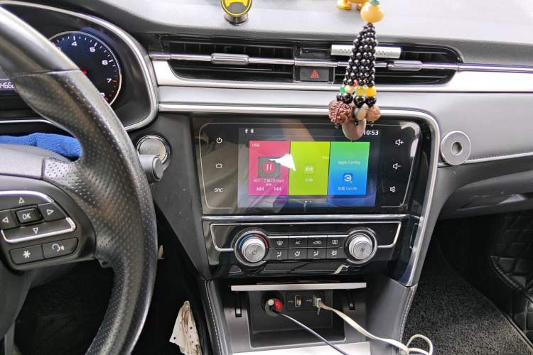 Used MG 6 2017 20T Manual Luxury Smart Connect Version China V Standard Audio And AC Panel