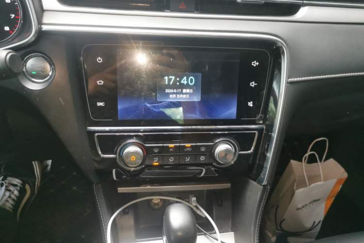 Used MG 6 2017 20T Automatic Luxury Smart Connect Version China V Standard Audio And AC Panel