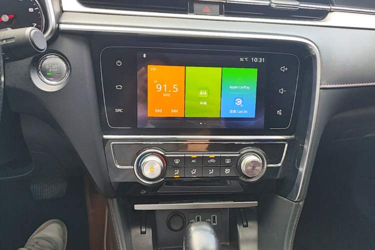 Used MG 6 2017 20T Automatic Elite Smart Connect Version China V Standard Audio And AC Panel
