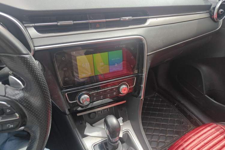 Used MG 6 2017 20T Automatic Luxury Smart Connect Version China V Standard Audio And AC Panel