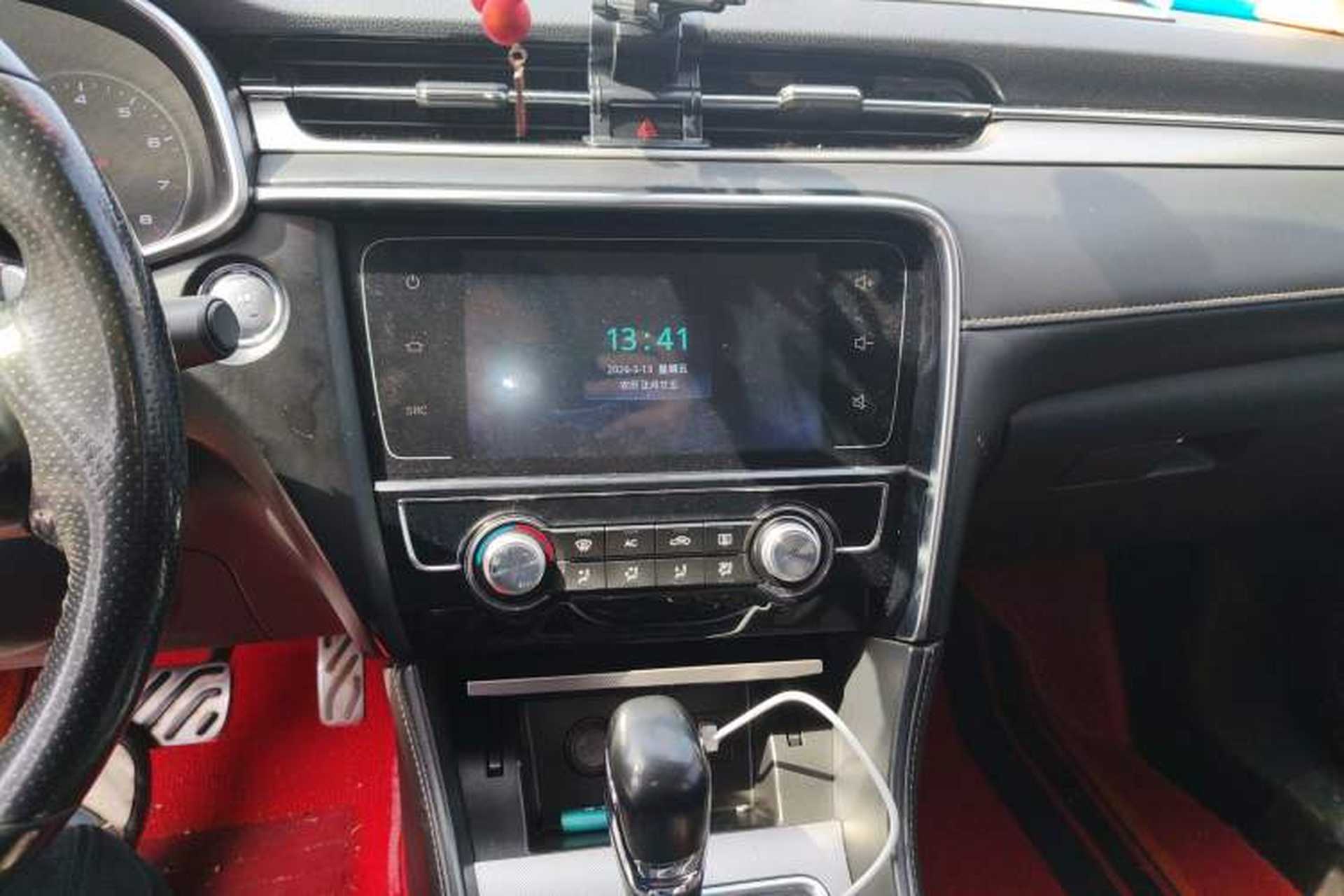 Used MG 6 2017 20T Automatic Luxury Smart Connect Version China V Standard Audio And AC Panel