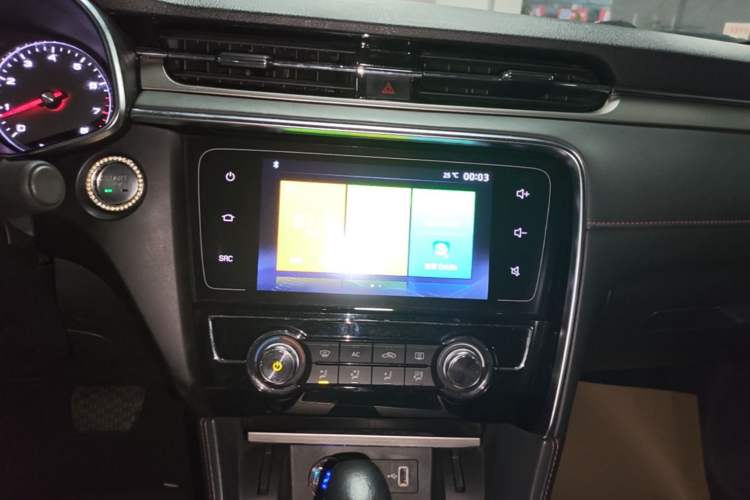 Used MG 6 2017 20T Automatic Elite Smart Connect Version China V Standard Audio And AC Panel