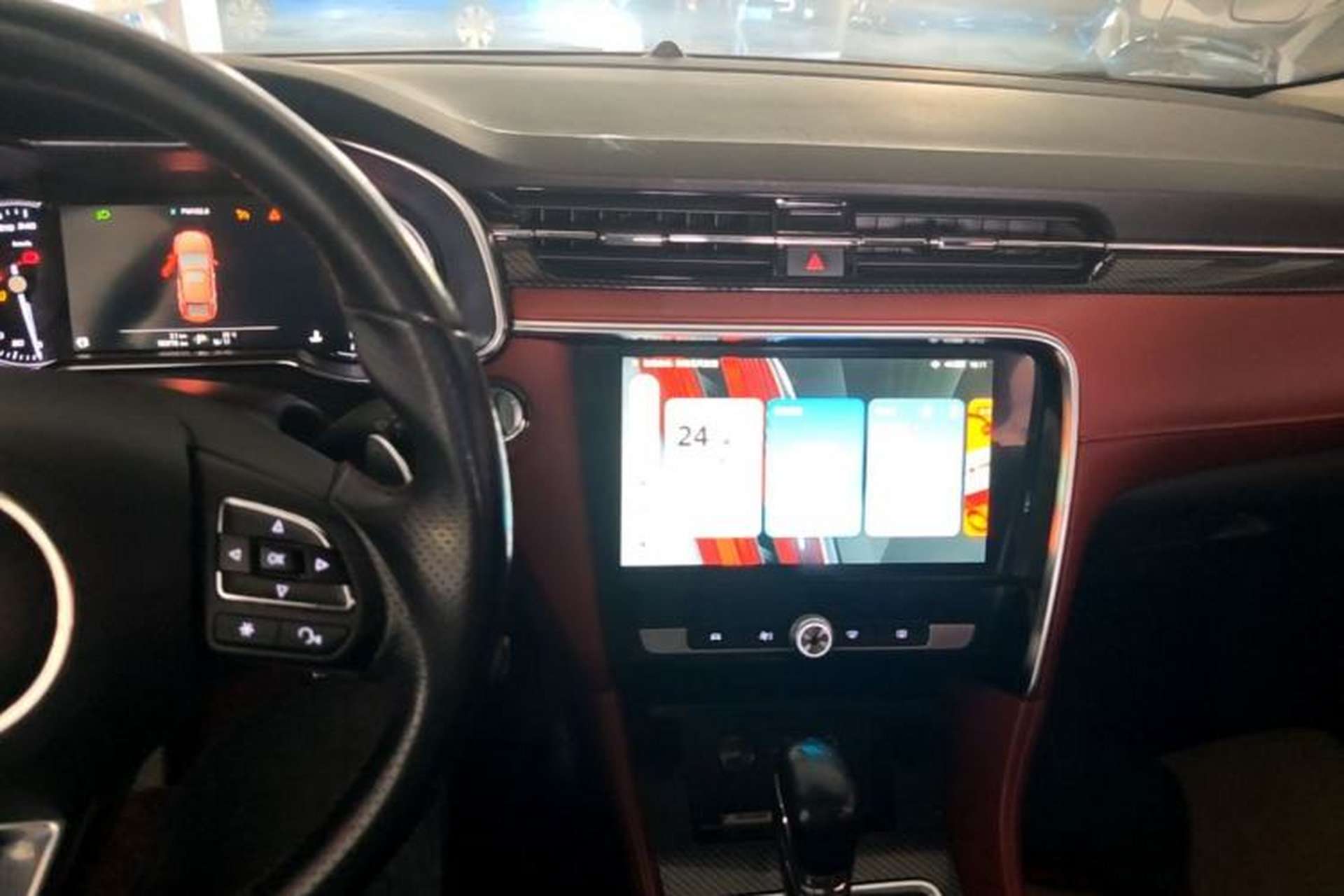 Used MG 6 2017 20T Automatic Trophy Prestige Internet Edition China V Standard Center Console