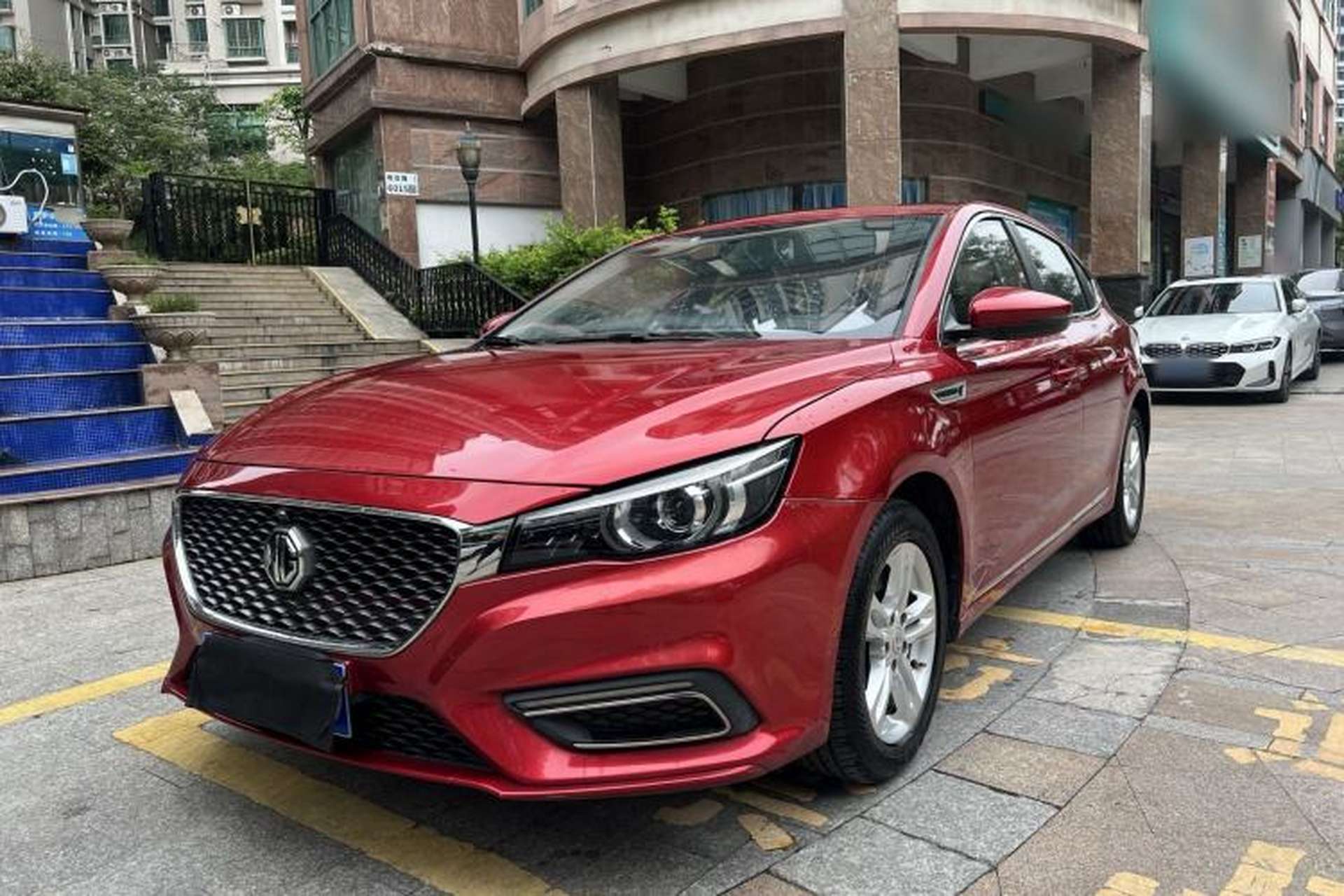 Used MG 6 2017 20T Automatic Elite Smart Connect Version China V Standard Front Left 45 Deg