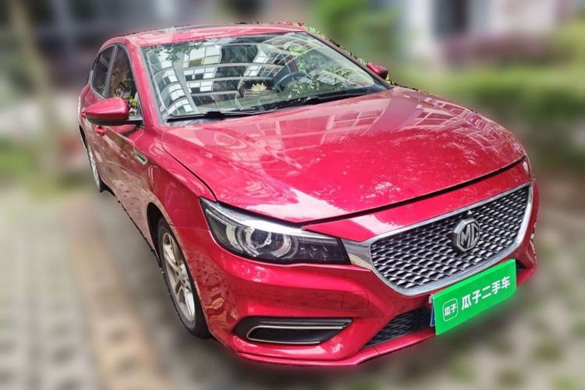 Used MG 6 2017 20T Automatic Elite Smart Connect Version China V Standard Front Right 45 Deg