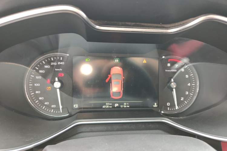 Used MG 6 2017 20T Automatic Trophy Prestige Internet Edition China V Standard Instrument Cluster