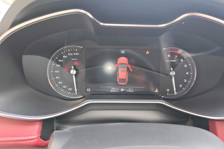 Used MG 6 2017 20T Automatic Trophy Prestige Internet Edition China V Standard Instrument Cluster