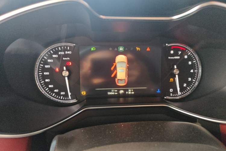 Used MG 6 2017 20T Automatic Trophy Prestige Internet Edition China V Standard Instrument Cluster