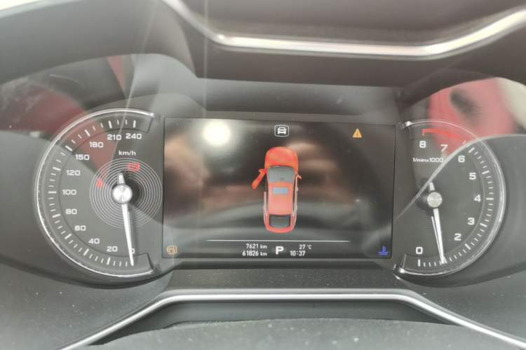 Used MG 6 2017 20T Automatic Trophy Prestige Internet Edition China V Standard Instrument Cluster