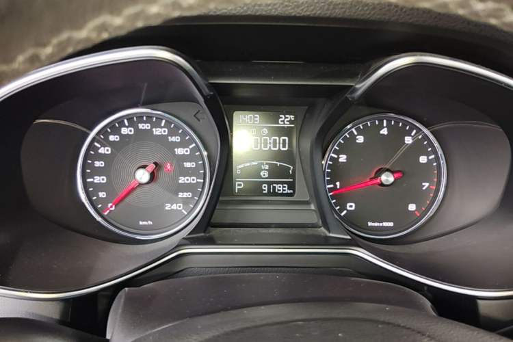 Used MG 6 2017 20T Automatic Prestige Internet Edition China V Standard Instrument Cluster