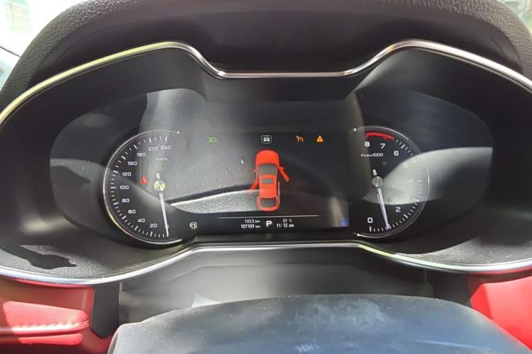 Used MG 6 2017 20T Automatic Trophy Prestige Internet Edition China V Standard Instrument Cluster