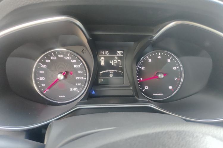 Used MG 6 2017 20T Automatic Luxury Smart Connect Version China V Standard Instrument Cluster