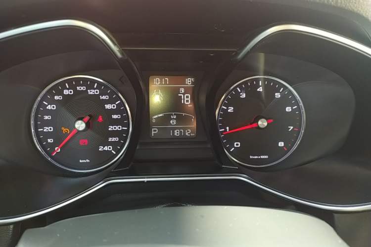 Used MG 6 2017 20T Automatic Luxury Smart Connect Version China V Standard Instrument Cluster