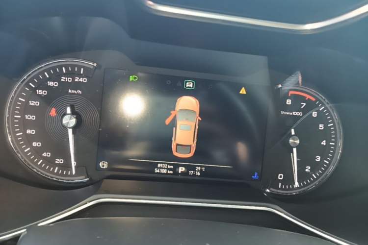 Used MG 6 2017 20T Automatic Trophy Prestige Internet Edition China V Standard Instrument Cluster
