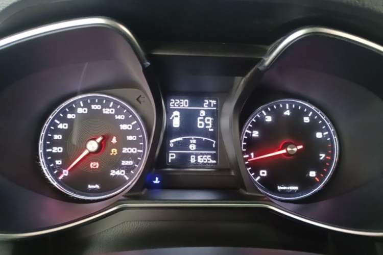 Used MG 6 2017 20T Automatic Luxury Smart Connect Version China V Standard Instrument Cluster
