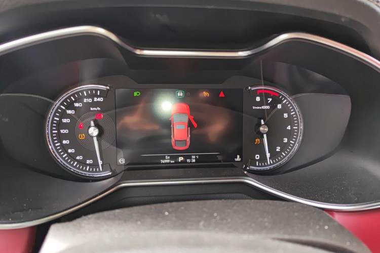 Used MG 6 2017 20T Automatic Trophy Prestige Internet Edition China V Standard Instrument Cluster