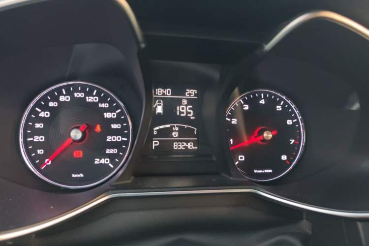 Used MG 6 2017 20T Automatic Luxury Smart Connect Version China V Standard Instrument Cluster