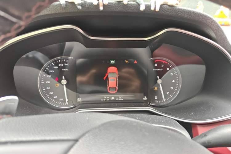 Used MG 6 2017 20T Automatic Trophy Prestige Internet Edition China V Standard Instrument Cluster