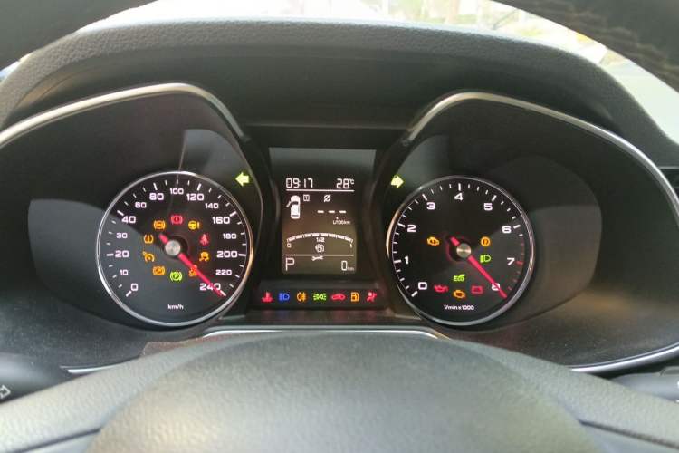 Used MG 6 2017 20T Automatic Luxury Smart Connect Version China V Standard Instrument Cluster