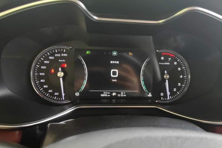Used MG 6 2017 20T Automatic Trophy Prestige Internet Edition China V Standard Instrument Cluster