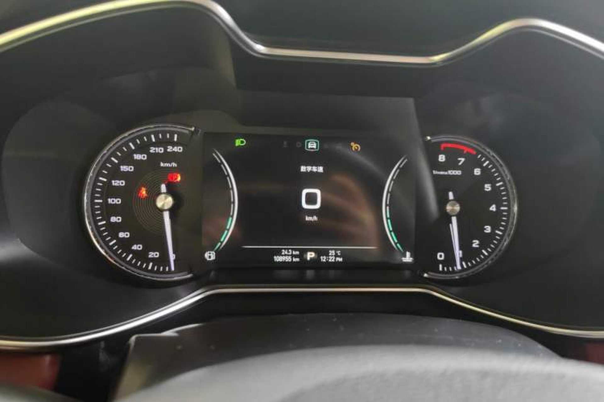 Used MG 6 2017 20T Automatic Trophy Prestige Internet Edition China V Standard Instrument Cluster
