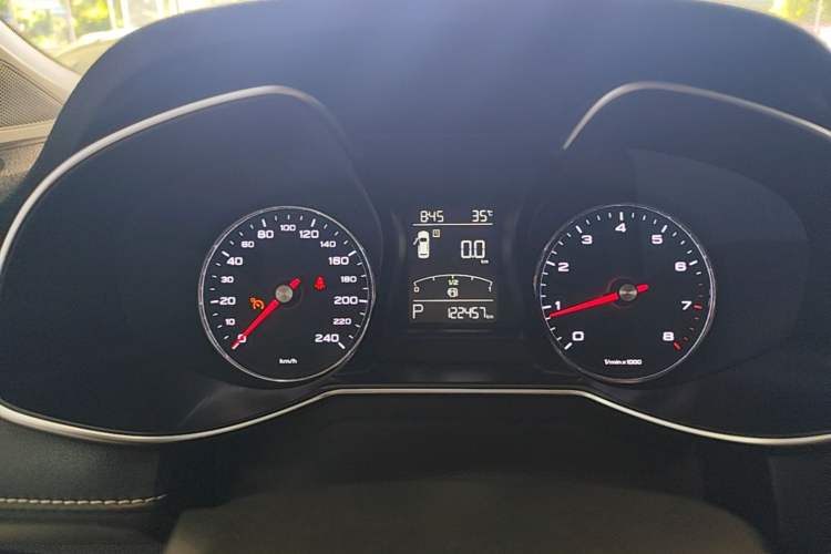 Used MG 6 2017 20T Automatic Luxury Smart Connect Version China V Standard Instrument Cluster