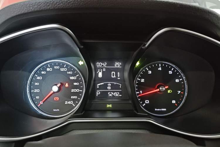 Used MG 6 2017 20T Automatic Elite Smart Connect Version China V Standard Instrument Cluster