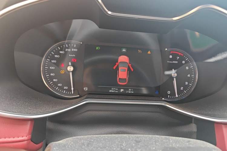Used MG 6 2017 20T Automatic Trophy Prestige Internet Edition China V Standard Instrument Cluster