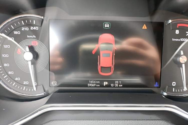 Used MG 6 2017 20T Automatic Trophy Super Sport Internet Edition China V Standard Instrument Cluster