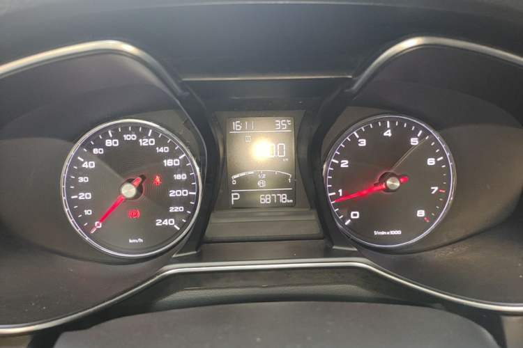 Used MG 6 2017 20T Automatic Elite Smart Connect Version China V Standard Instrument Cluster