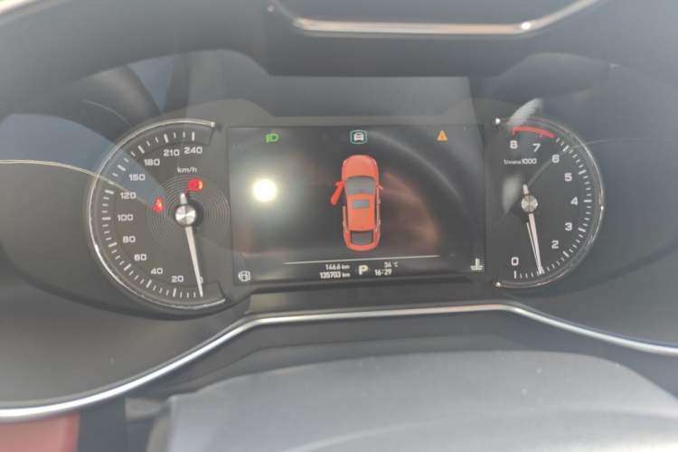 Used MG 6 2017 20T Automatic Trophy Prestige Internet Edition China V Standard Instrument Cluster