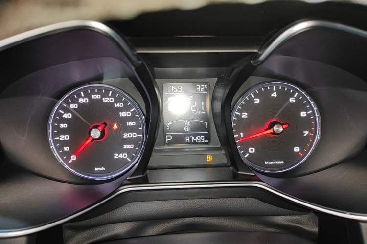 Used MG 6 2017 20T Automatic Luxury Smart Connect Version China V Standard Instrument Cluster