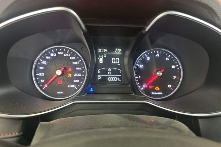 Used MG 6 2017 20T Automatic Elite Smart Connect Version China V Standard Instrument Cluster