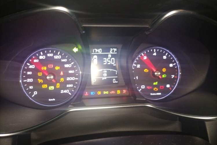 Used MG 6 2017 20T Automatic Luxury Smart Connect Version China V Standard Instrument Cluster
