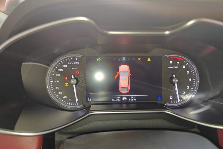 Used MG 6 2017 20T Automatic Trophy Prestige Internet Edition China V Standard Instrument Cluster