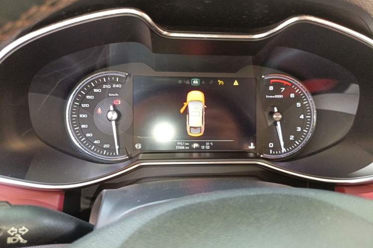 Used MG 6 2017 20T Automatic Trophy Prestige Internet Edition China V Standard Instrument Cluster