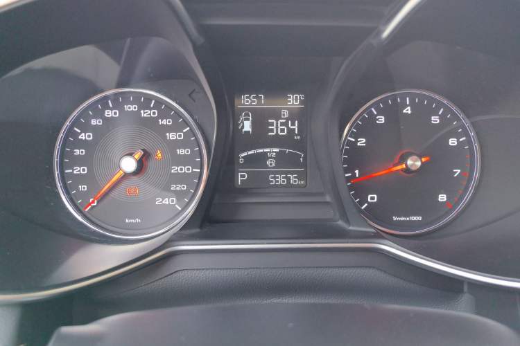 Used MG 6 2017 20T Automatic Luxury Smart Connect Version China V Standard Instrument Cluster