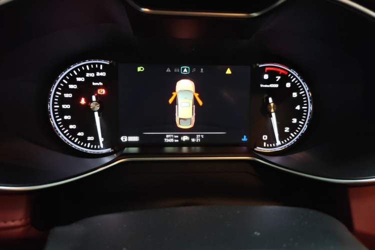 Used MG 6 2017 20T Automatic Trophy Prestige Internet Edition China V Standard Instrument Cluster