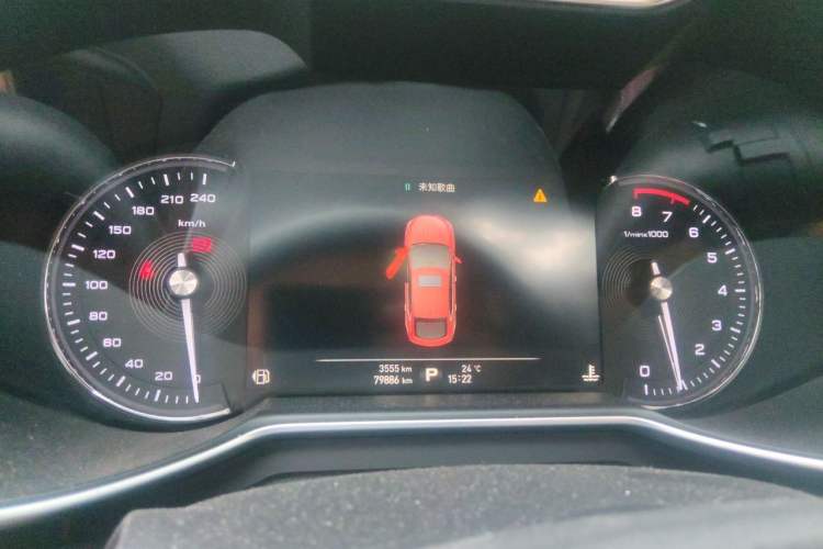 Used MG 6 2017 20T Automatic Trophy Prestige Internet Edition China V Standard Instrument Cluster