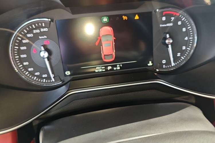 Used MG 6 2017 20T Automatic Trophy Prestige Internet Edition China V Standard Instrument Cluster