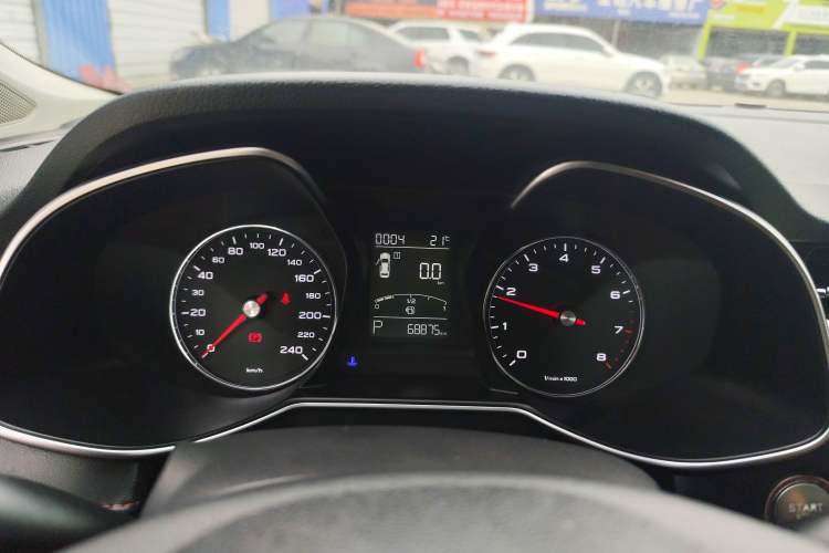 Used MG 6 2017 20T Automatic Elite Smart Connect Version China V Standard Instrument Cluster
