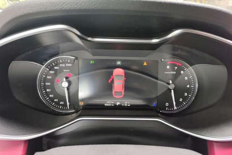 Used MG 6 2017 20T Automatic Trophy Prestige Internet Edition China V Standard Instrument Cluster