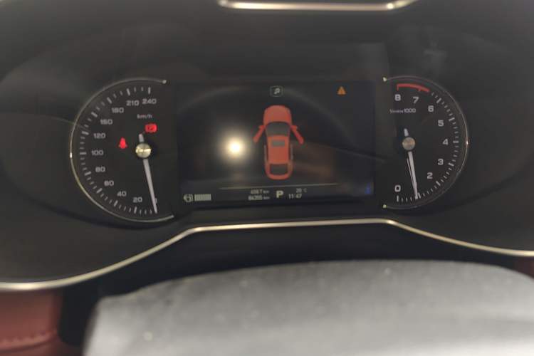 Used MG 6 2017 20T Automatic Trophy Prestige Internet Edition China V Standard Instrument Cluster