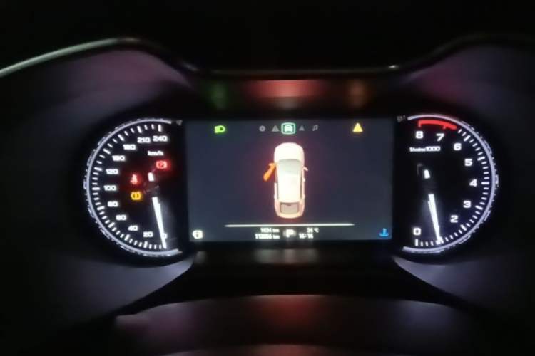 Used MG 6 2017 20T Automatic Trophy Prestige Internet Edition China V Standard Instrument Cluster