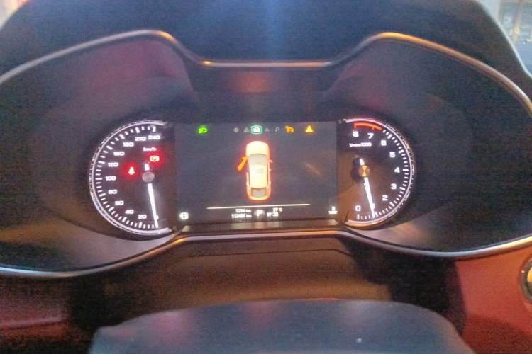 Used MG 6 2017 20T Automatic Trophy Prestige Internet Edition China V Standard Instrument Cluster